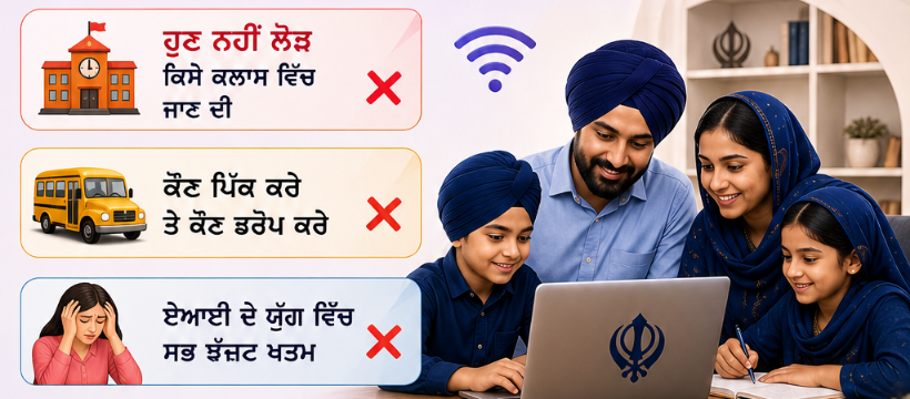 GurGyan Digital School Home Based Punjabi Learning
